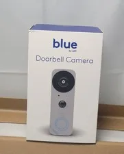 Factory Sealed NEW Blue by ADT Doorbell Camera - Pearl Gray
