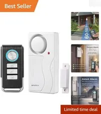 Smart Safety Solution: Wireless Door Alarm with Remote for Kids & Dementia Care