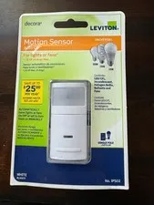 Leviton Decora IPS02-1LW Motion Sensor Auto-On/Off Light Switch White NEW SEALED