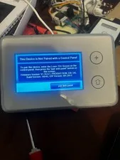 2GIG-TS1 Wireless Touch Screen Keypad USED