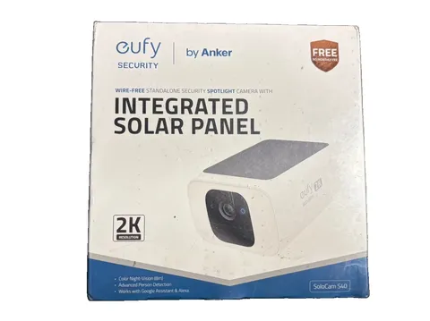 Eufy SoloCam S40 2K Wireless Solar Security Camera Sealed New No Fee