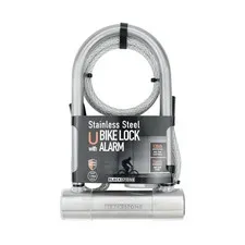 Crystal Vision Anti Theft Loud 130db Alarm Heavy Duty Bike Lock Weather Proof...