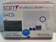Brand New Sealed SAM C5 Security System Wireless New In Box In Plastic