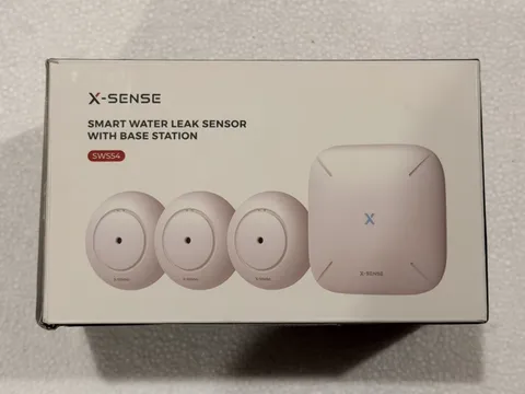X-Sense SWS54 Smart Water Leak Sensor Alarm With Base Station
