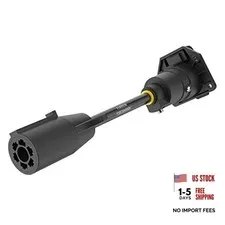 Vision S 7-Way Adapter with Power Switch for RV Camera System - F2BC004XXBK