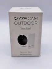 WYZE CAM OUTDOOR- Wire Free Expansion Cam- New In Box Open Box