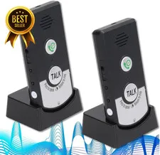 Wireless Home Intercom System 2 Way Voice Intercom with Super Long Range Communi