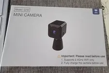 4K Mini Camera for Home Security HD Indoor Battery Mini Wireless WiFi Q18 New ✔