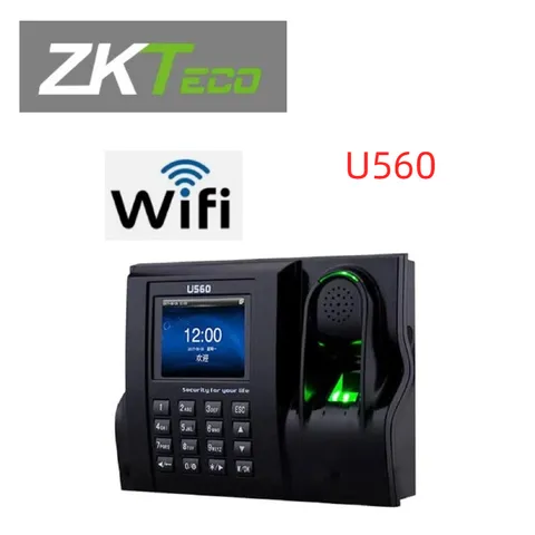 ZKTeco U560 WIFI Employee Biometric Fingerprint Time Clock Attendance Machine