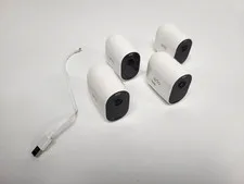 Lot of 4 Arlo VMC2030 Essential Spotlight Camera Parts (LED Light, Untested)