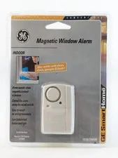GE Magnetic Indoor Window Alarm Security Sensor Easy Install NEW