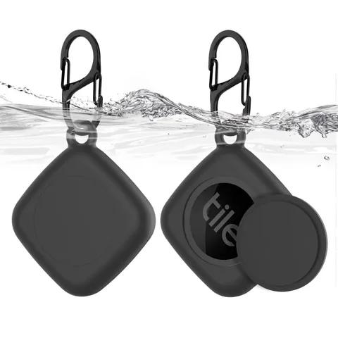 Silicone Case for Life360 Tile Tracker 2 Pack, for Tile Mate 2022 Full Body I...