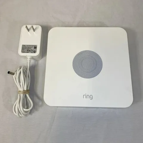 Ring Alarm Base Station 2nd Gen Z-Wave Plus Hub Model 4HB1U9-0EN0 w/AC adapter