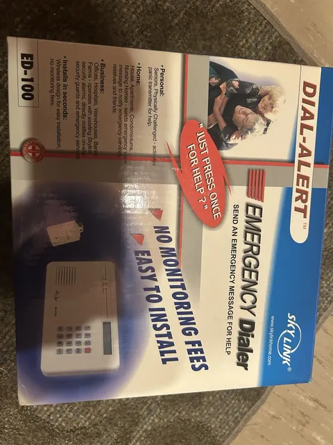 Skylink AD-433S Total Protection Alarm System Manual - Emergency Dialer Alert