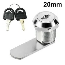 4 Sizes Mailbox Lock with 2 Keys for File Cabinet Tool Box Locker Cam Lock Secur