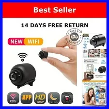 GEMODI X5 Mini 1080p WiFi Security Camera Night Vision Motion Detection