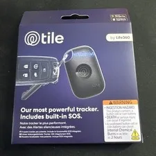 Life360 Tile Pro - Powerful Bluetooth Tracker, Key Finder 