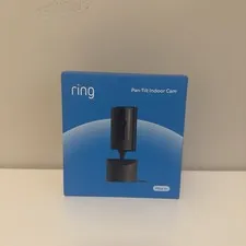 Ring Pan-Tilt Indoor Camera 360° Coverage HD Video Two-Way Talk Plug-In Black