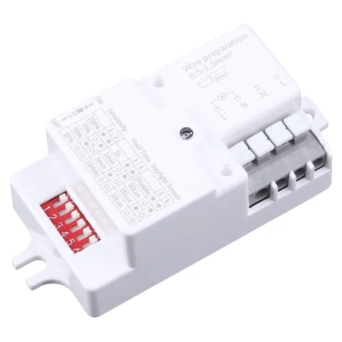 AC 220V-240V/50Hz Microwave for Sensor Body Motion Detector For LED Light
