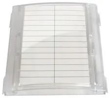 Remplacement Original vimar ELVOX Porte-Nom Avec Verre Plaque Série 3A0N - R337