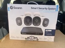 Swann Smart Security System Full HD 1080p 4 Channel video recorder 4 Cameras