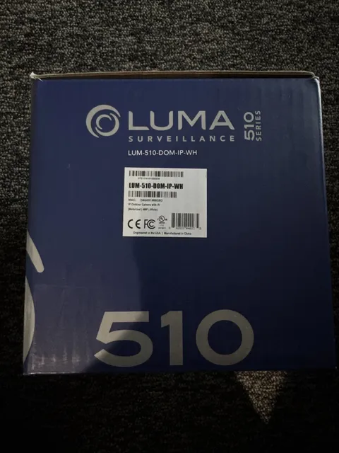 Luma Surveillance 510 Series IP Camera - LUM-510