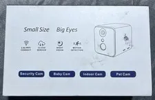 JAVISCAM Small Size Big Eyes Mini Camera Security Baby Live 4K FCC ID: 2A5FR-H5