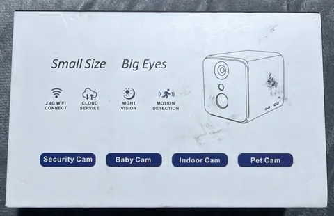 JAVISCAM Small Size Big Eyes Mini Camera Security Baby Live 4K FCC ID: 2A5FR-H5