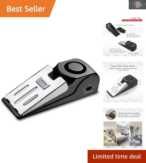 120DB Door Stop Alarm — Ultimate Safety & Security