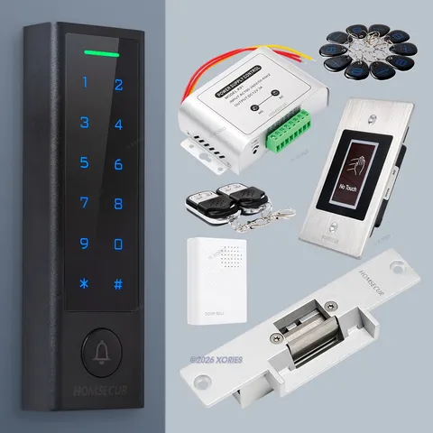 HOMSECUR IP66 APP WIFI Password RFID 125Khz Access Control WG26~44
