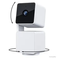 Indoor Outdoor Security Camera Pan Tilt 1080p Wi-Fi 360 Degree 2-Way Audio