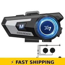Khptop Bluetooth Helmet Headset - CVC Noise Cancelling - 90H Playtime