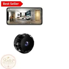 Mini 1080P HD Security Camera - Discreet Indoor Surveillance with App Control