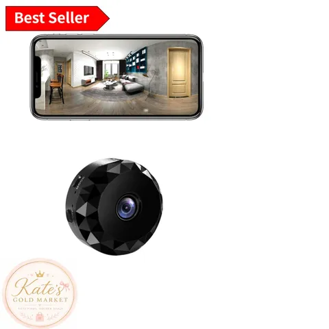 Mini 1080P HD Security Camera - Discreet Indoor Surveillance with App Control