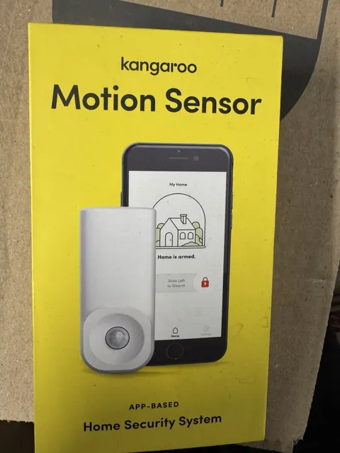 Kangaroo Home Security Motion Sensor - White