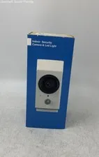 Hiseeu Model P20 White Indoor Security Camera And Led Light Not Tested