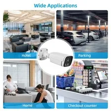 1080P CCTV Camera Wired Security Camera Indoor Monitor Camera Infrared Nigh KFIG