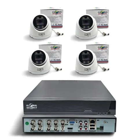 5MP Lite Wired XVR Hybrid AI Video Surveillance Kit 2K Audio TVI GSS Pro