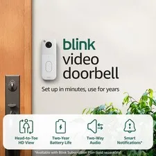 Blink Video Doorbell + Outdoor 4 – W/L Smart Cameras, Camera & Video Doorbell