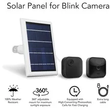 Solar Panel for Blink Outdoor 3/4 - Easy Installation