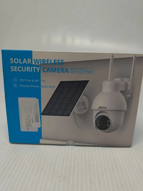 NEW  Anran Solar Wireless Security Camera Q3/Q3 Max White FREE SHIPPING
