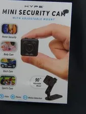 Hype mini security cam w/adjustable mount
