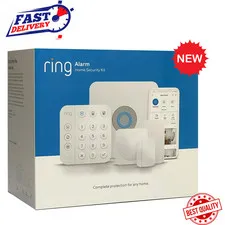 Ring Alarm 8-Piece Wireless Security Kit (2nd Gen) – Smart Home System & App