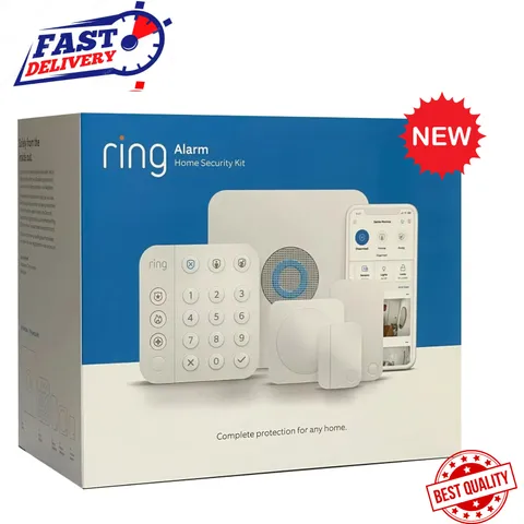 Ring Alarm 8-Piece Wireless Security Kit (2nd Gen) – Smart Home System & App