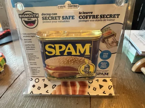 Big Mouth Decoy Can Secret Safe Protects Your Valuables Spam Can New