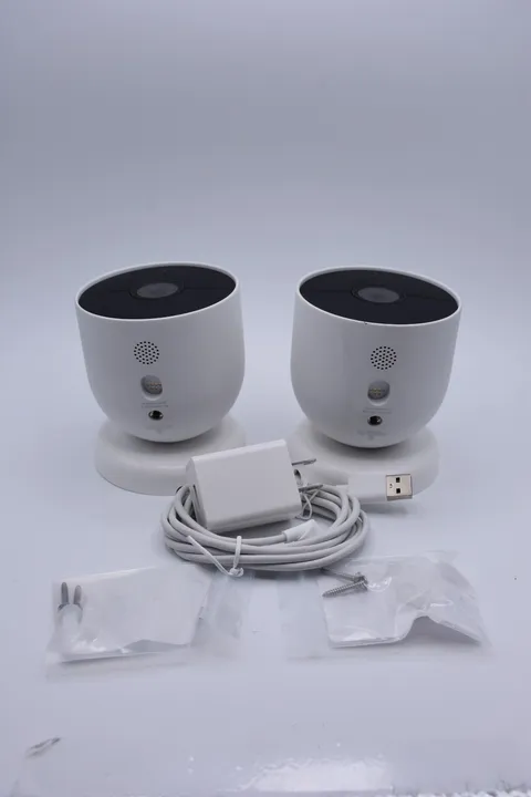 Google Nest Cam Battery Wireless Indoor Outdoor Security Cameras - Lot of 2