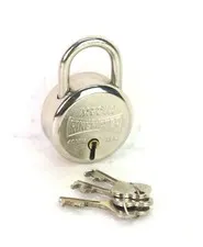 New Iron Beautiful Durable Padlock Small Smart Safety Attractive Lock. i42-96 