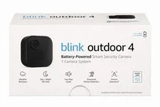 Blink Outdoor 4 Wireless Battery-Powered Smart Security Camera Black New