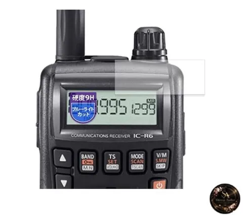 MotoMoto Film for ICOM IC-R6 Portable Wideband Handheld Receiver - 9H Hardness