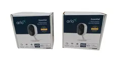 Lot of 2 Arlo VMC2040-100NAR Essential 1080p Wired Indoor Camera
